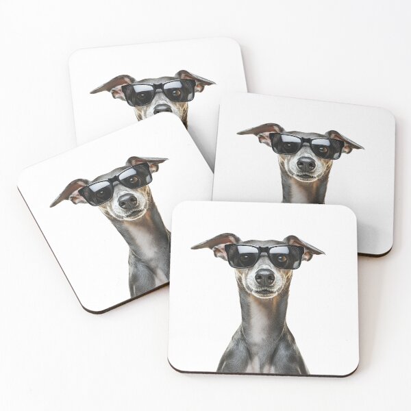 Item preview, Funny cool Greyhound Dog wearing sunglasses designed and sold by LazyOwlStore.