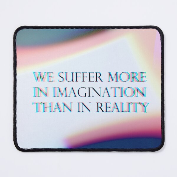 Item preview, [We Suffer More In Imagination] Quote Print designed and sold by AbstractLives.