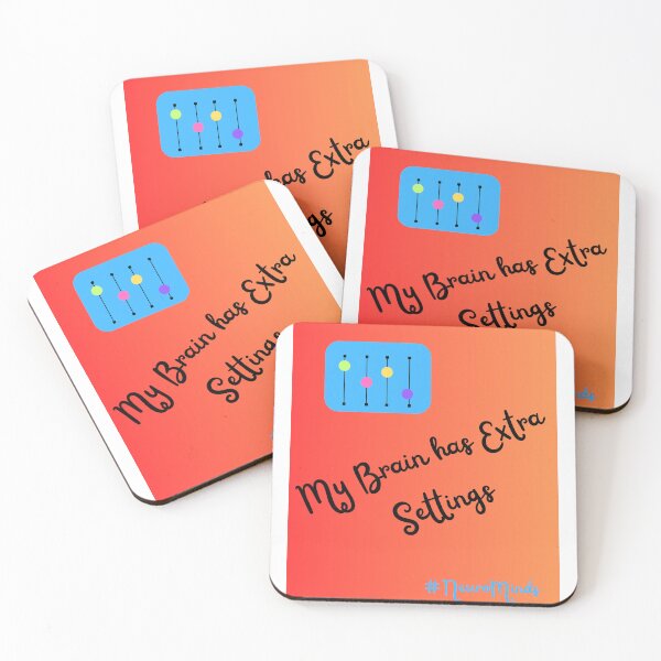 Item preview, My Brain has Extra Settings #NeuroMinds designed and sold by TheNeuroVerse.