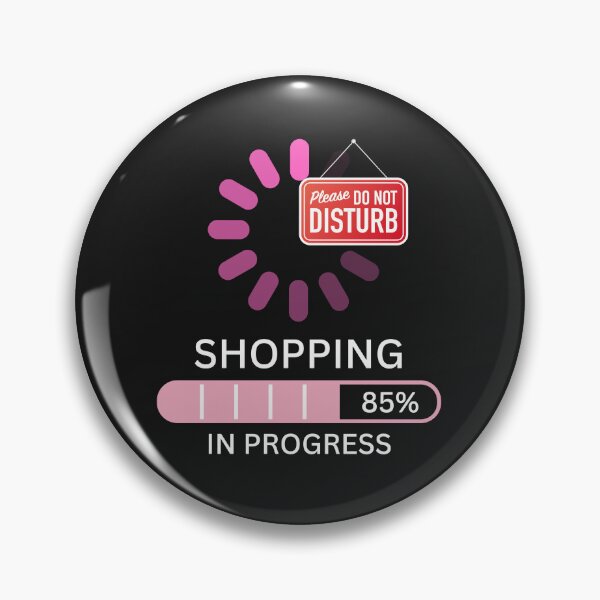 Item preview, Shopping in progress please do not disturb designed and sold by santoshputhran.