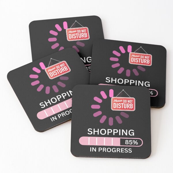 Item preview, Shopping in progress please do not disturb designed and sold by santoshputhran.