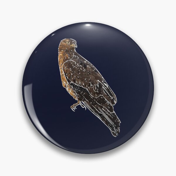Item preview, European Honey Buzzard White Alternate Design  designed and sold by designsasstultd.