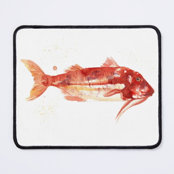 Item preview, Red Mullet watercolor painting designed and sold by hlclarkillo.