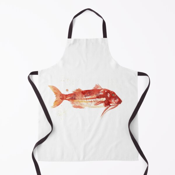 Item preview, Red Mullet watercolor painting designed and sold by hlclarkillo.