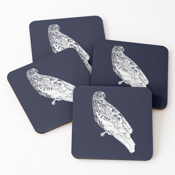 Item preview, European Honey Buzzard White Design  designed and sold by designsasstultd.
