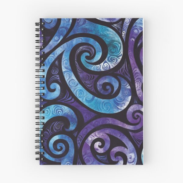 Item preview, New Zealand Paua Māori Pattern Koru Design 312 designed and sold by GrinGalore.