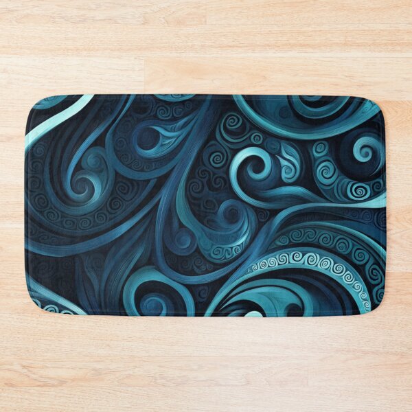 Item preview, New Zealand Paua Māori Pattern Koru Design 313 designed and sold by GrinGalore.
