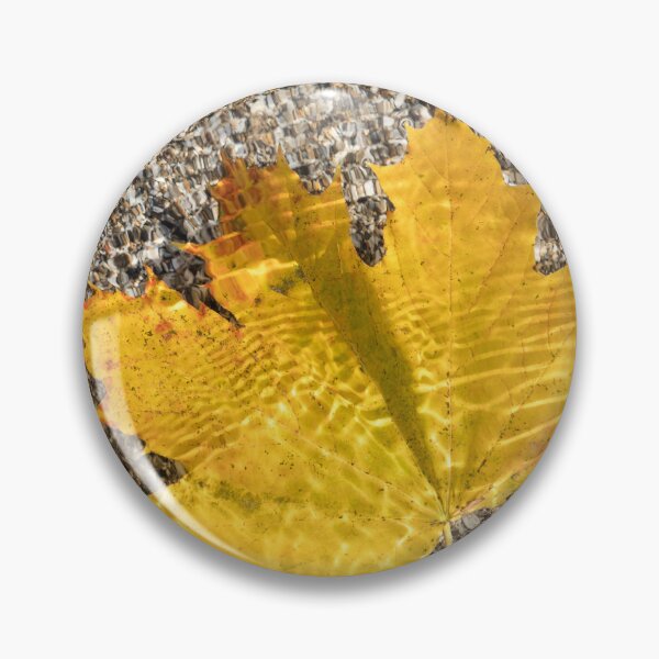 Item preview, Autumn Bijou - Golden Maple Leaf and Veins of Sunshine designed and sold by Georgia Mizuleva.