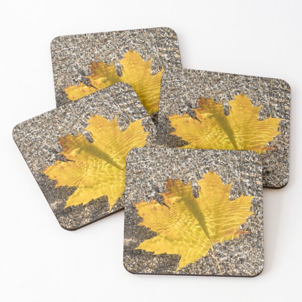 Item preview, Autumn Bijou - Golden Maple Leaf and Veins of Sunshine designed and sold by Georgia Mizuleva.