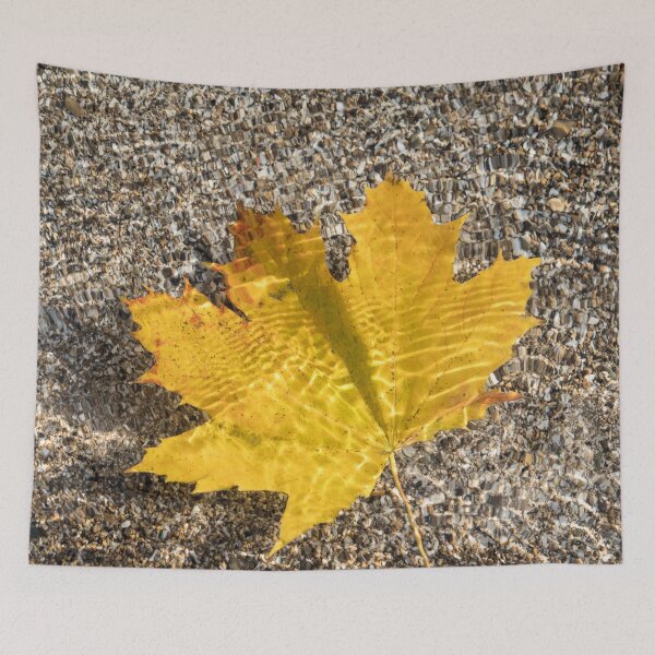 Item preview, Autumn Bijou - Golden Maple Leaf and Veins of Sunshine designed and sold by Georgia Mizuleva.