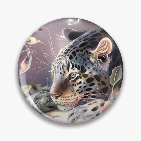 Item preview, Leopard among flowers. African animal. designed and sold by MagelliShop.