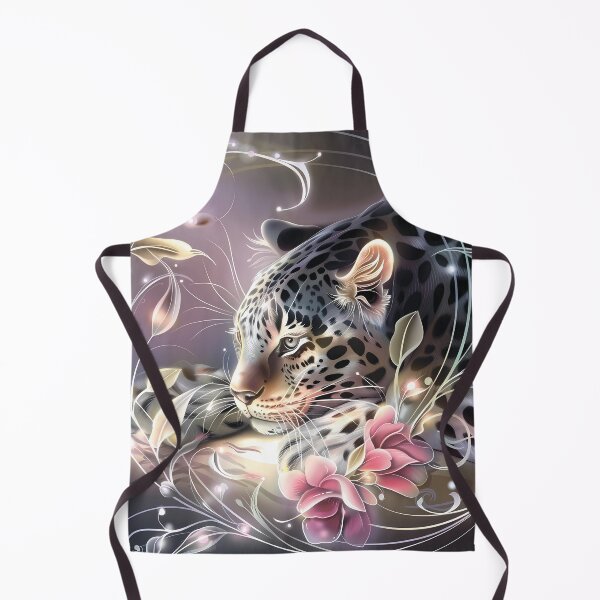 Item preview, Leopard among flowers. African animal. designed and sold by MagelliShop.