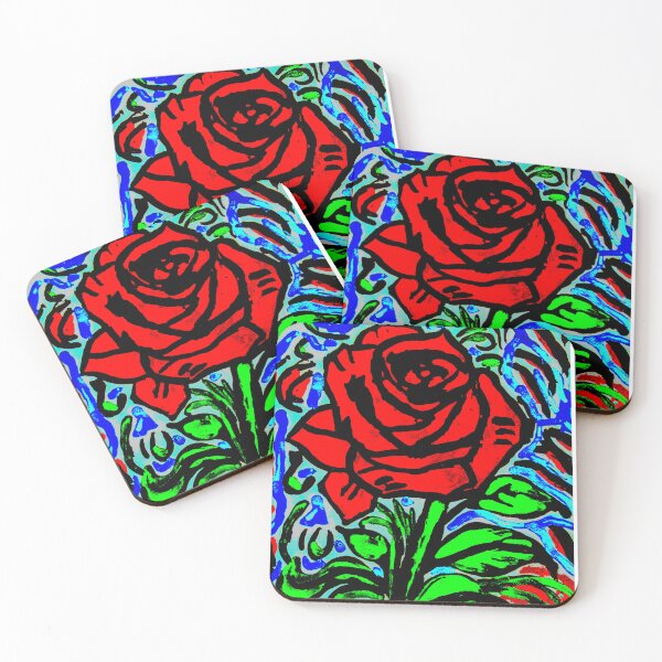 Item preview, Acrylic Red Rose designed and sold by Chad's Fresh Art.