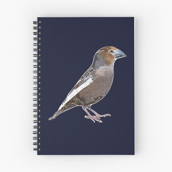 Item preview, Hawfinch White Alternate Design  designed and sold by designsasstultd.