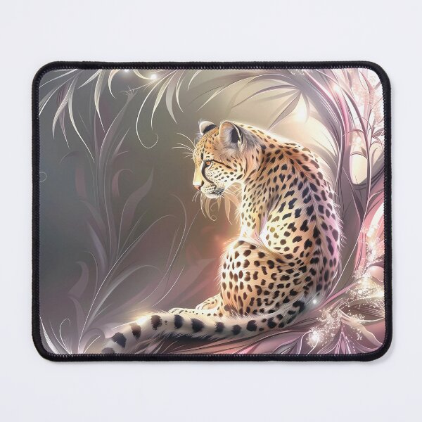 Item preview, Leopard among flowers. African animal. designed and sold by MagelliShop.
