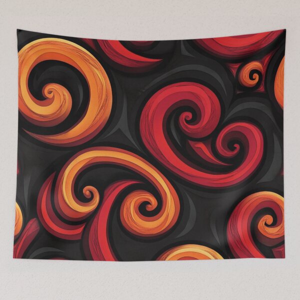 Item preview, New Zealand Paua Māori Pattern Koru Design 314 designed and sold by GrinGalore.