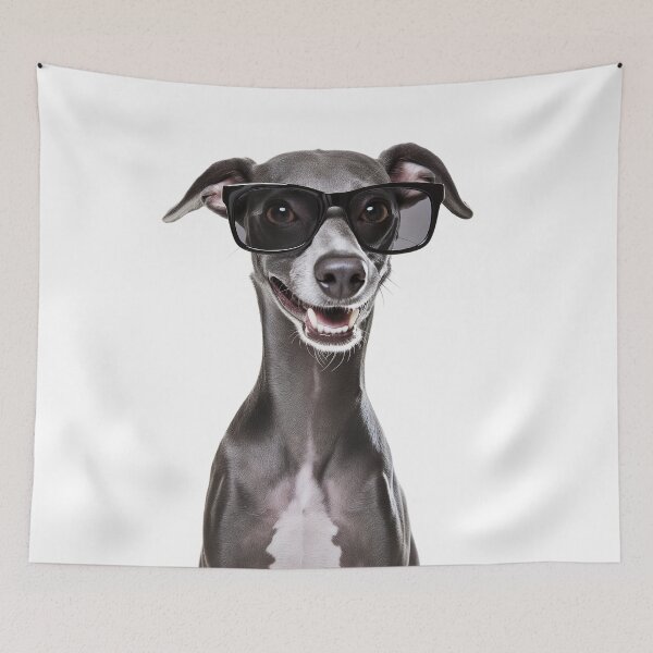 Item preview, Funny cool Italian Greyhound Dog wearing sunglasses designed and sold by LazyOwlStore.