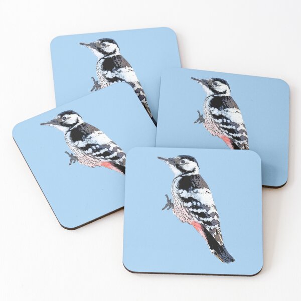 Item preview, White-backed Woodpecker Color Design  designed and sold by designsasstultd.