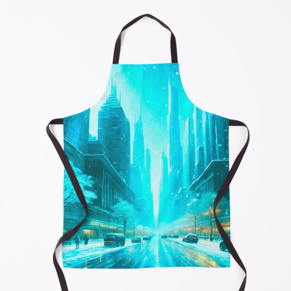 Item preview, Frozen Winter City Scene designed and sold by GrizzlyCollective.