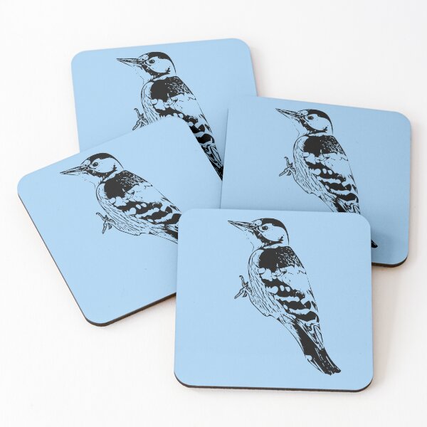 Item preview, White-backed Woodpecker Black Design  designed and sold by designsasstultd.