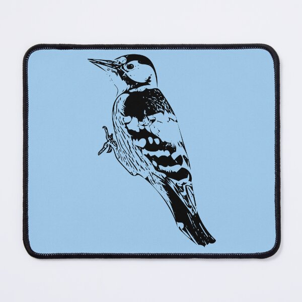 Item preview, White-backed Woodpecker Black Design  designed and sold by designsasstultd.