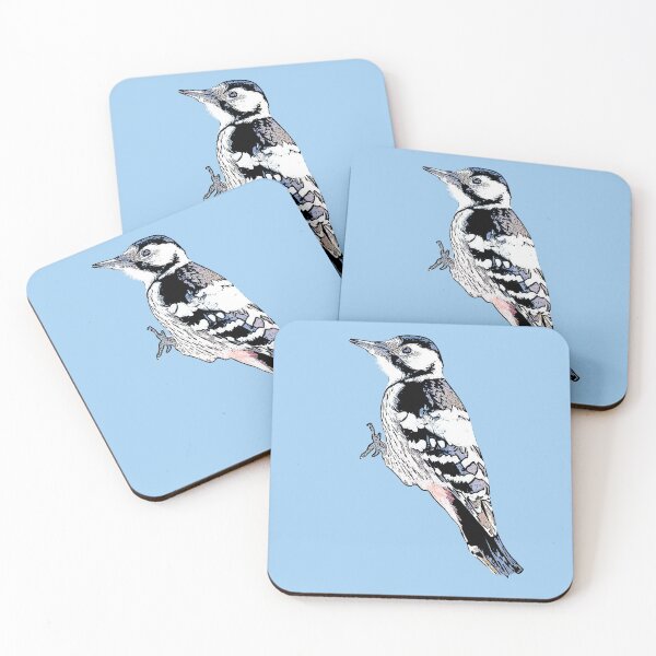 Item preview, White-backed Woodpecker Black Alternate  Design  designed and sold by designsasstultd.