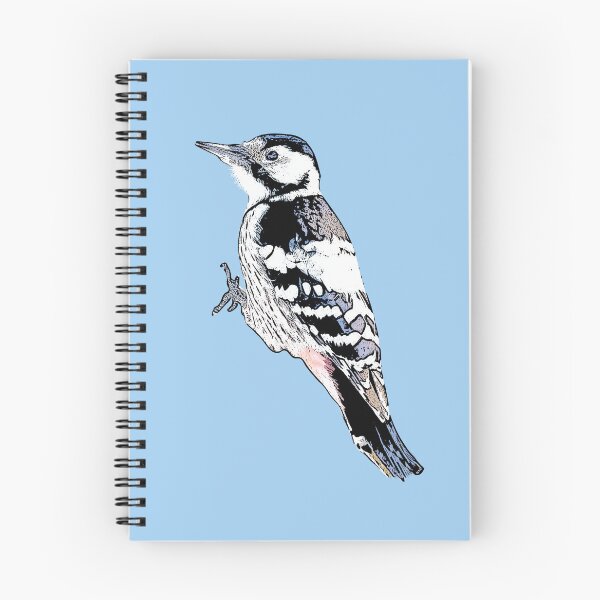 Item preview, White-backed Woodpecker Black Alternate  Design  designed and sold by designsasstultd.
