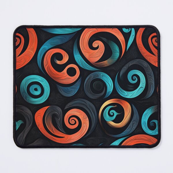 Item preview, New Zealand Paua Māori Pattern Koru Design 315 designed and sold by GrinGalore.