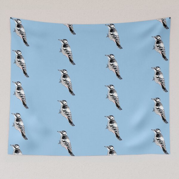 Item preview, White-backed Woodpecker Black Alternate  Design  designed and sold by designsasstultd.
