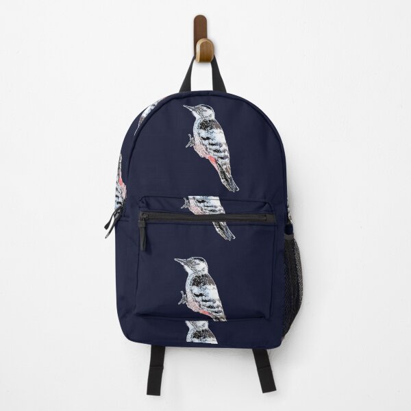 Item preview, White-backed Woodpecker White Alternate Design designed and sold by designsasstultd.