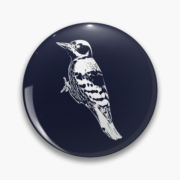 Item preview, White-backed Woodpecker White Design  designed and sold by designsasstultd.