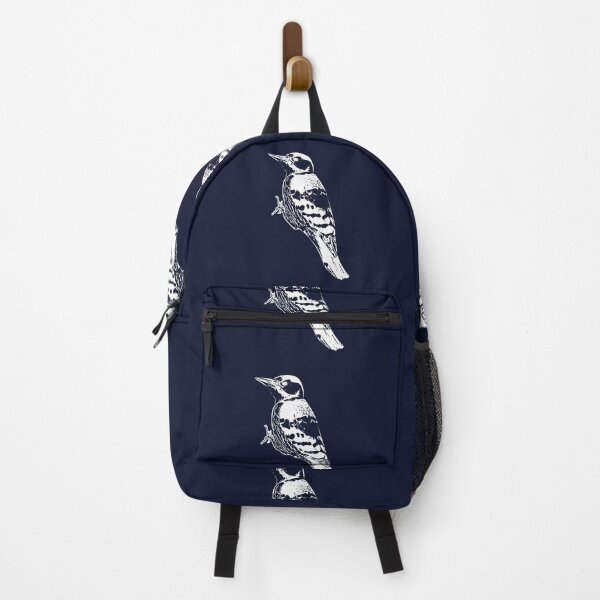 Item preview, White-backed Woodpecker White Design designed and sold by designsasstultd.