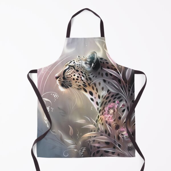 Item preview, Leopard among flowers. African animal. designed and sold by MagelliShop.