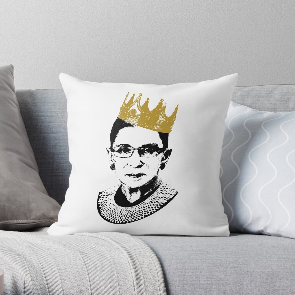 Notorious RBG Throw Pillow