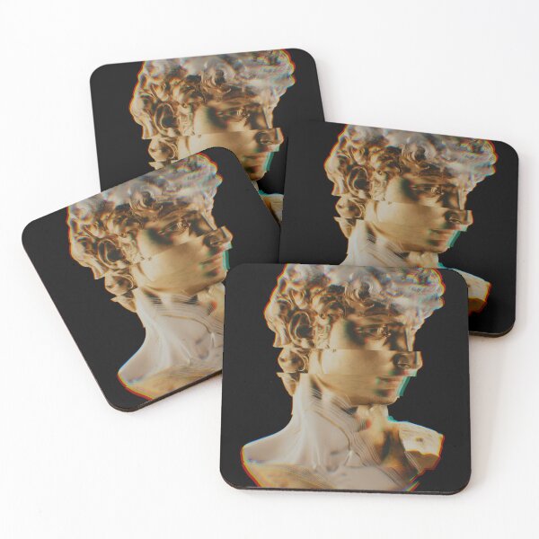 Item preview, Gold Bust of David_Glitched designed and sold by AbstractLives.
