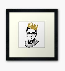 Notorious RBG Framed Print