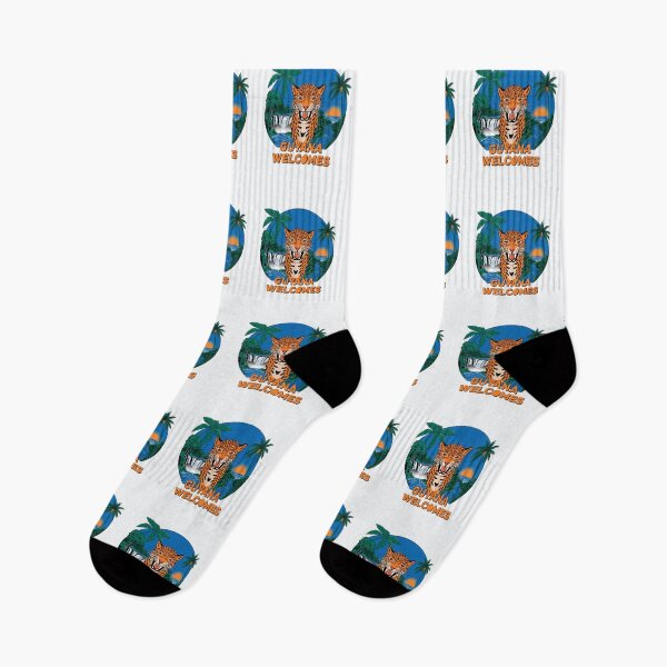 Item preview, Guyana Welcomes Flag Map Georgetown, Kaieteur Falls designed and sold by AnimalsDH305.