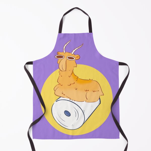 Item preview, Saiga antelope with Toilet Paper designed and sold by Mobile's Blue Sky.