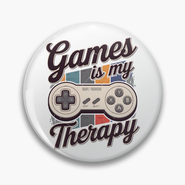 Item preview, Games is my Therapy designed and sold by GGZebra.