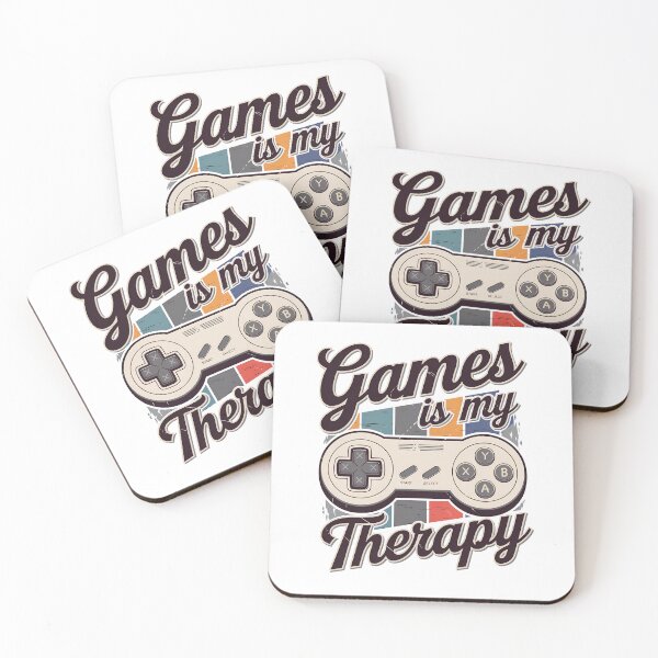 Item preview, Games is my Therapy designed and sold by GGZebra.