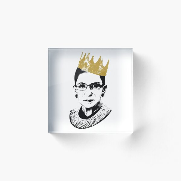 Notorious RBG Acrylic Block