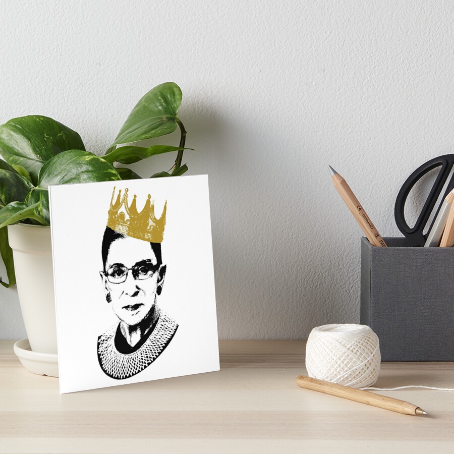 "Notorious RBG" Art Board Print by LGBTIQ | Redbubble