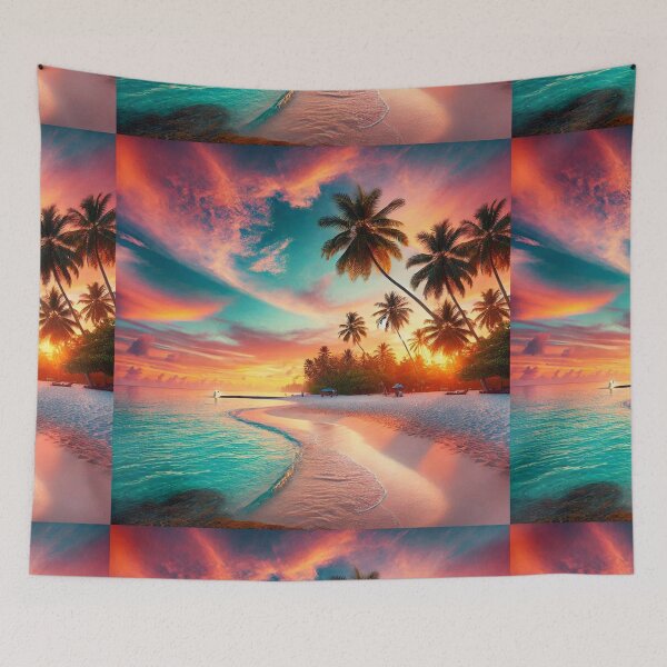 Item preview, Tranquil Beach Paradise designed and sold by Sadia  Jannat.