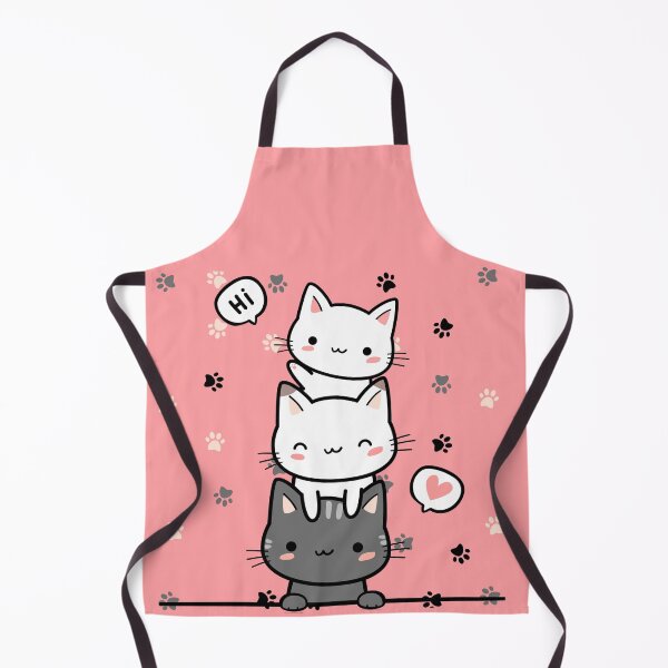 Item preview, Kawaii Stacked Cats - Cute and Stylish Accessories designed and sold by JoyfulPaperie.