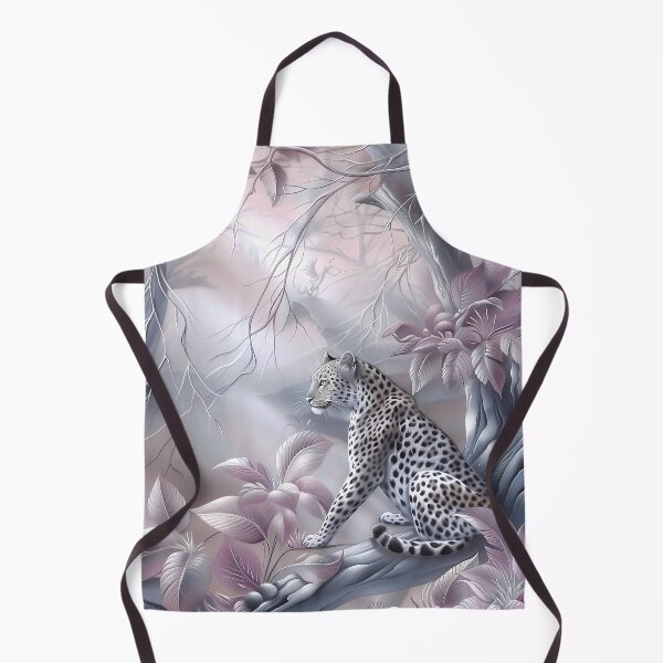 Item preview, Leopard on a tree among flowers. African animal. designed and sold by MagelliShop.