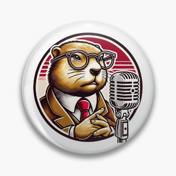 Item preview, Groundhog Phil - Retro Broadcaster Style designed and sold by LV-creator.