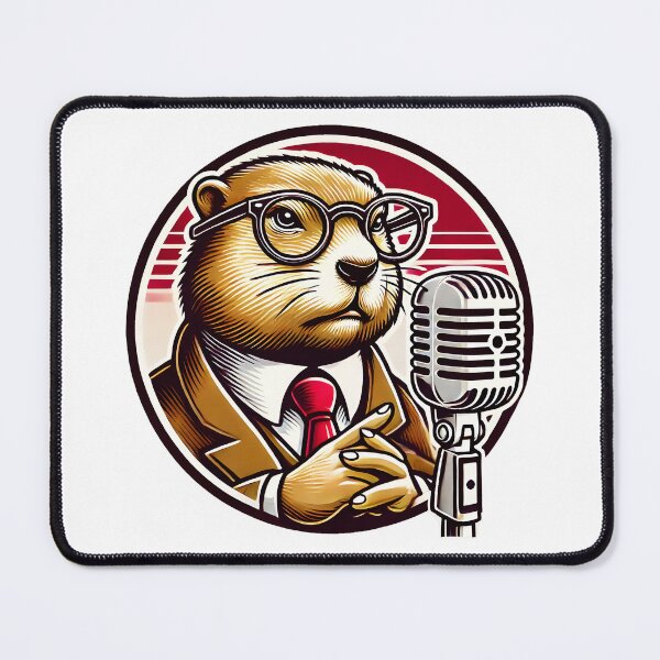 Item preview, Groundhog Phil - Retro Broadcaster Style designed and sold by LV-creator.
