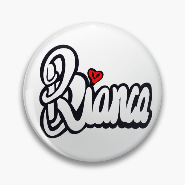 Item preview, Bianca popular girls first name in white. Personalized personalised customised name Bianca designed and sold by Artonmytee.