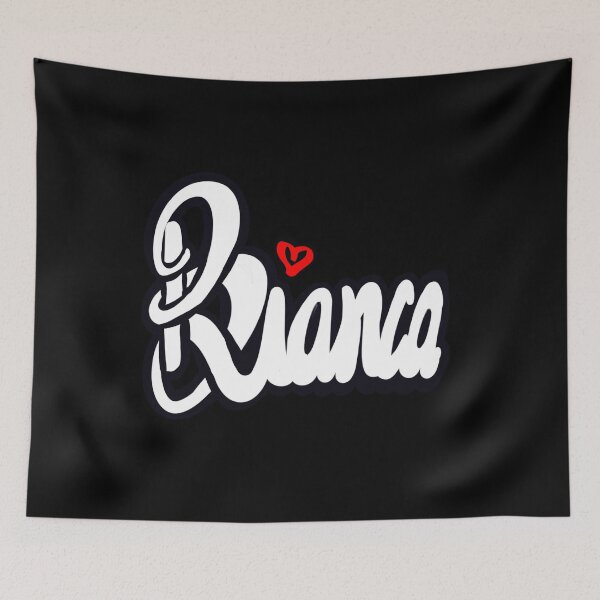 Item preview, Bianca popular girls first name in white. Personalized personalised customised name Bianca designed and sold by Artonmytee.