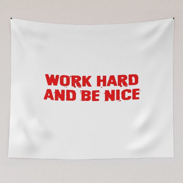 Item preview, Work Hard, Stay Kind designed and sold by FlyShop1.